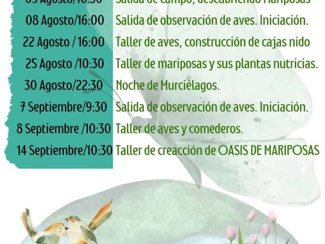 Actividades Medioambiente 2024 en Castejón de Sos