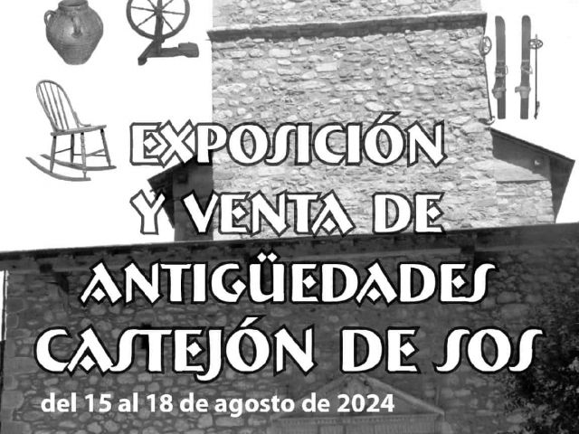 Exposición y Venta de Antigüedades del 15 al 18 de agosto 2024