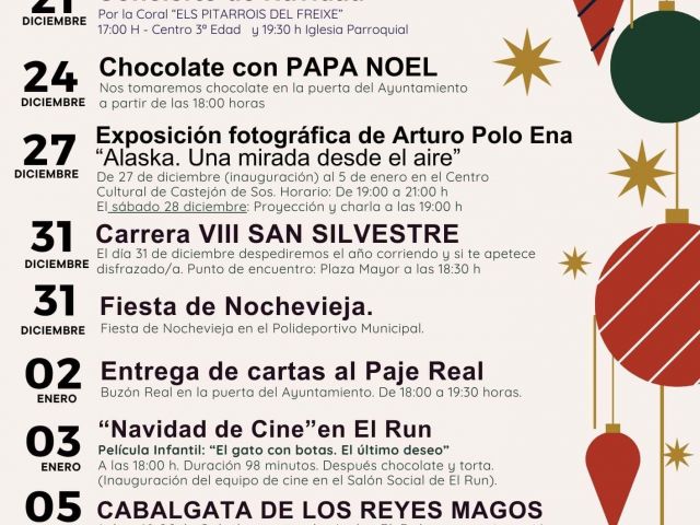 ES NAVIDAD EN CASTEJÓN DE SOS