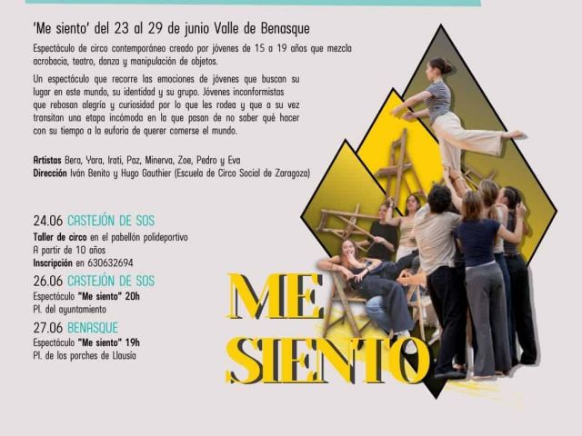 Taller y espectáculo Circo Joven Social de Zaragoza-Del 23 al 27 junio