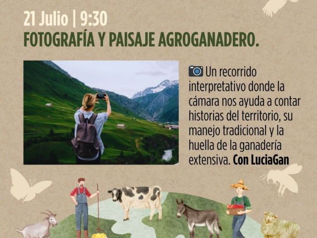 Fotografía y Paisaje Agroganadero 21 julio a las 9,30 h