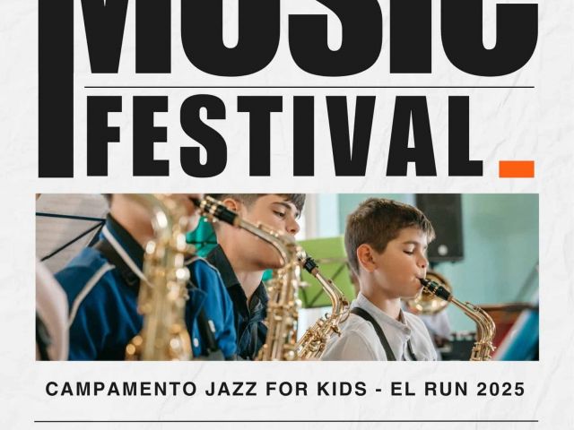 Music Festival - Campamento Jazz for Kids - Días 10 y 11 de julio