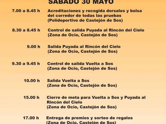 I TRAIL GALLINERO - 30 de mayo 2026 en Castejón de Sos