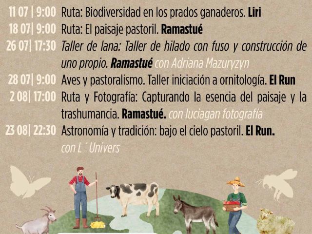 V Jornadas Medioambientales en Castejón de Sos - Pastoralismo y paisaje