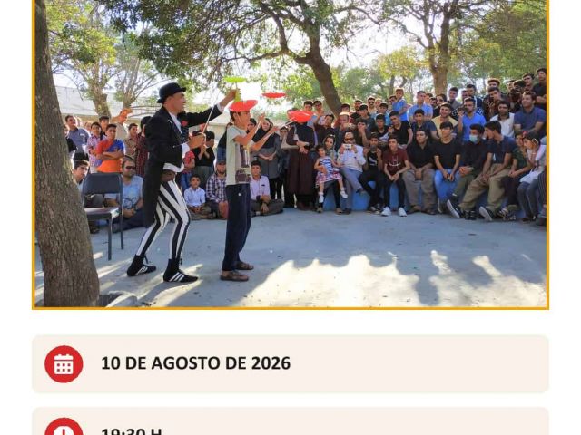¡Juega conmigo! Espectáculo familiar de circo con participación del público