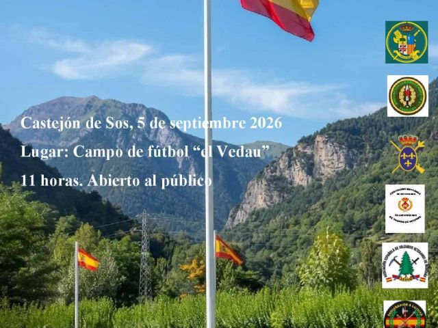 Izado solemne de bandera - Asociaciones de Veteranos 5 septiembre