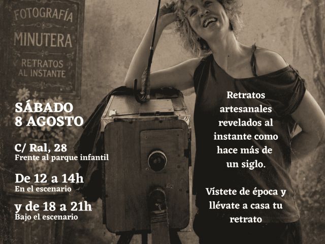 Retratos a la antigua en Castejón de Sos - Sábado 8 agosto