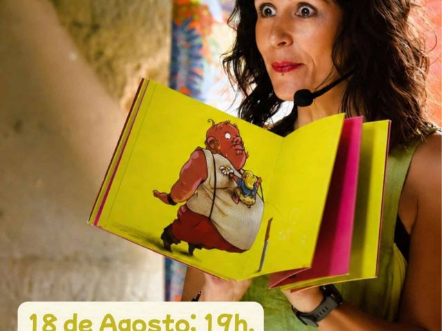 "Un cuento lleno de cuentos" - Martes 18 agosto a las 19,00 h Lü de Lürdes