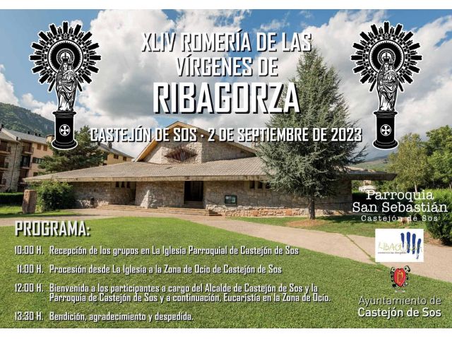 Castejón de Sos acoge el XLIV Encuentro de las Vírgenes de Ribagorza - 2 septiembre