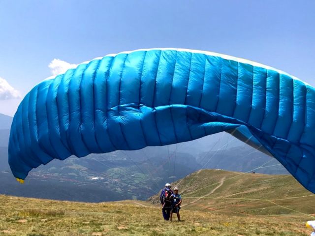Parapente en Castejón de Sos